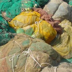 Waste fishing net