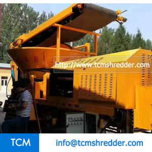 TCM-JM3000 mobile stump shredder