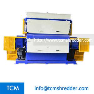 TCM-SV2200 swing arm single shaft recycling machine