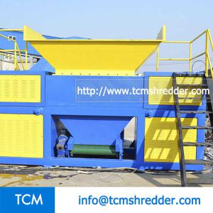 TCM-DR1000 double rolls recycling shredder