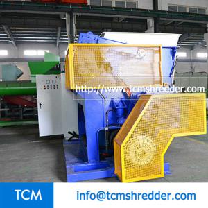 TCM-SV1200 swing arm single shaft shredder