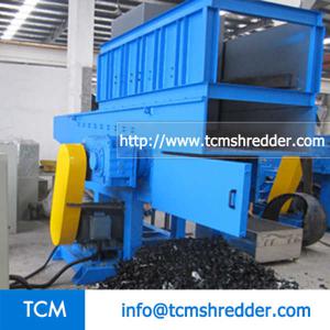 TCM-SP800 single shaft pipe recycling shredder