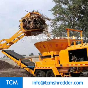 TCM-JM3600 movable root stump shredding machine